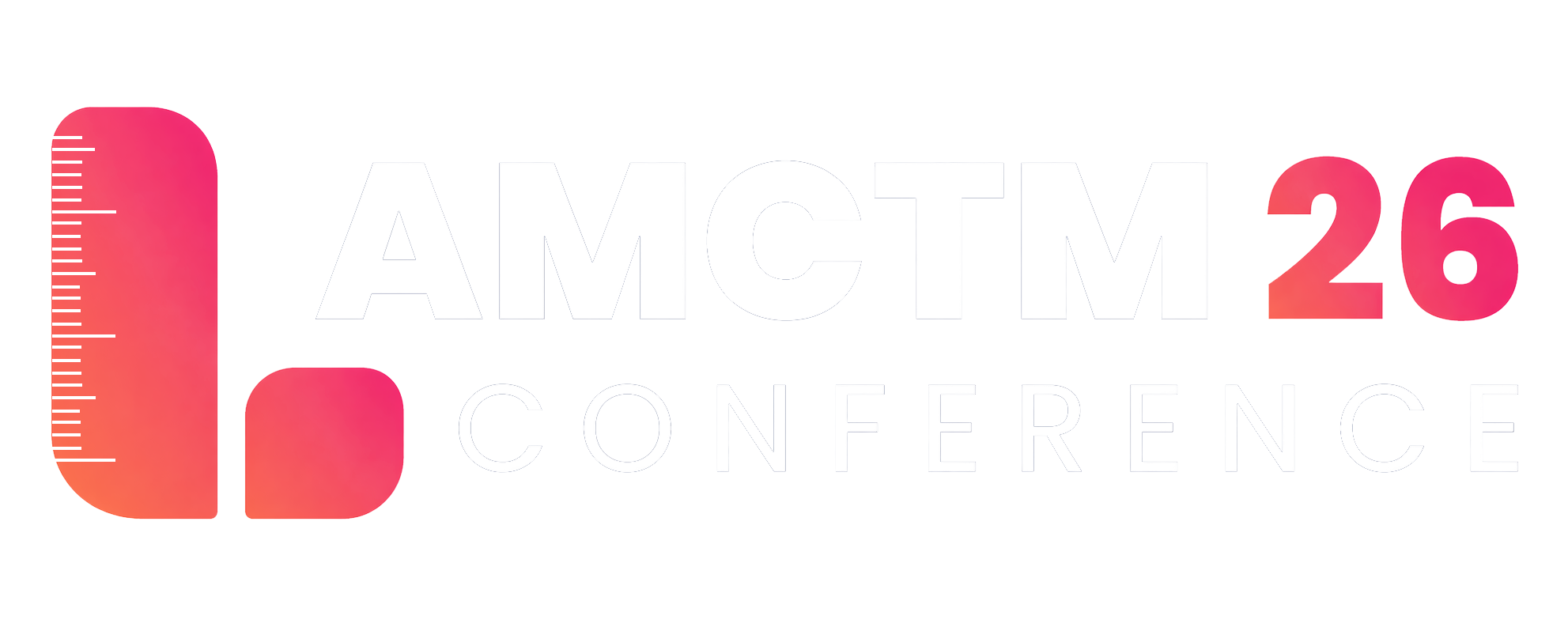 AMCTM 26 white logo